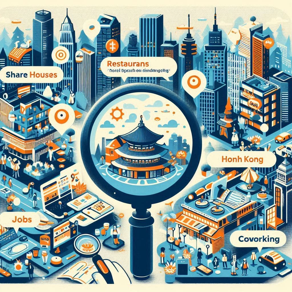 Search Trends for Japan from the United States, Hong Kong, the United Kingdom, and South Korea