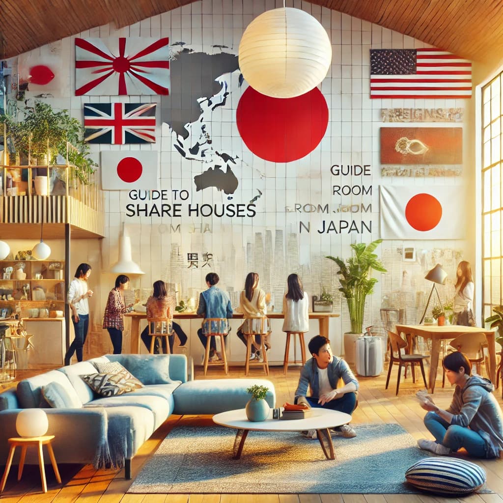 Guide to Share Houses and Room Sharing for Foreigners in Japan