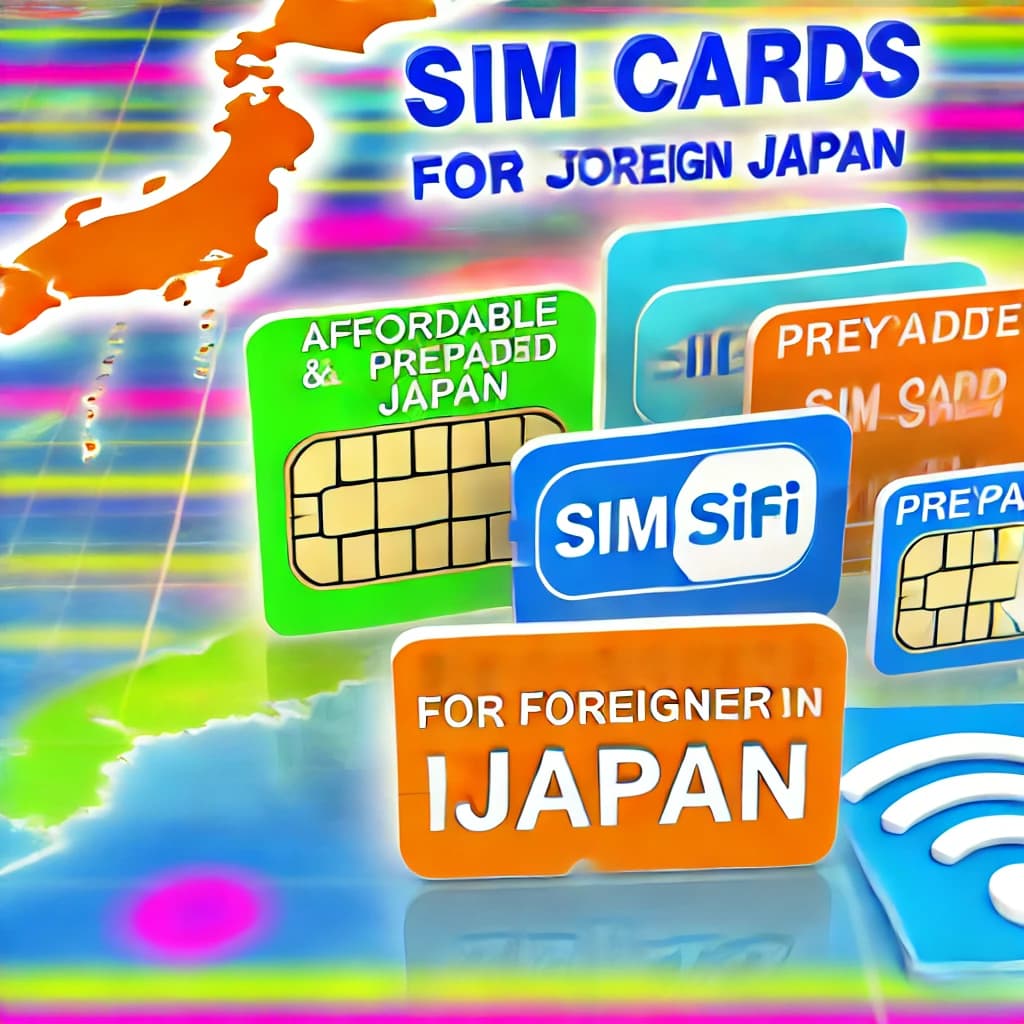 SIM Cards for Foreigners in Japan: The Best Options for Visitors and Residents